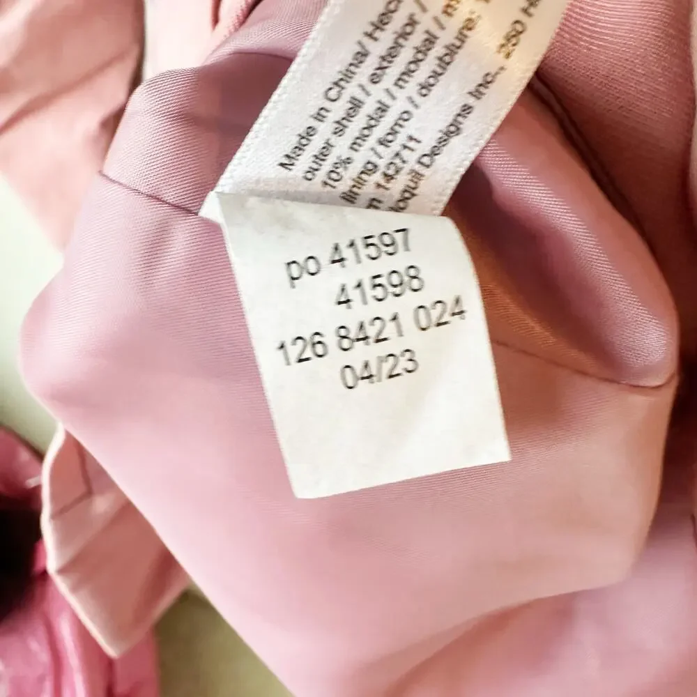 NWT Eloquii Pink Double Breasted Blazer Women's sz 18/20 - Picture 8 of 9